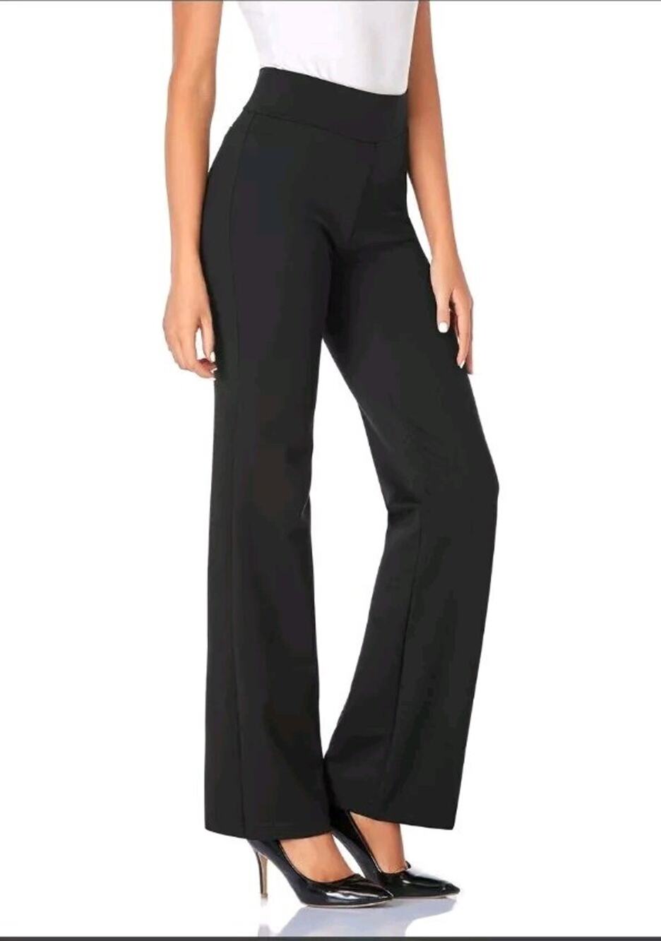Tapata Women's 32'' High Waist Stretchy Bootcut Dress Pants Tall, Petite XL